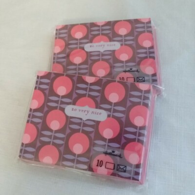 Hallmark So Very Nice Notecards & Envelopes Blank Inside 10/pack (lot of 2 pks)