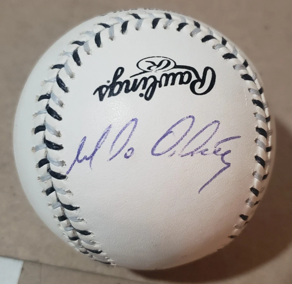 MLB All Star Game 2003 béisbol firmado x4 Chicago White Sox Loaiza Manuel Everet Foto 3 de 4