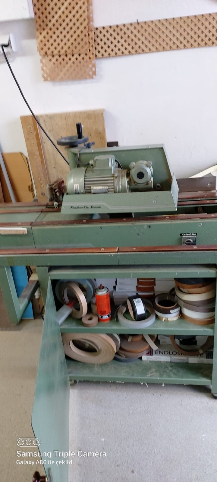 Tischkreissäge/Fräse von Kitty, + Hobelmaschine, + Umleimer gebraucht