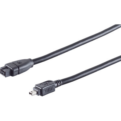 FireWire-Kabel IEEE 1394B 9pol St/1394A 4pol St 1m