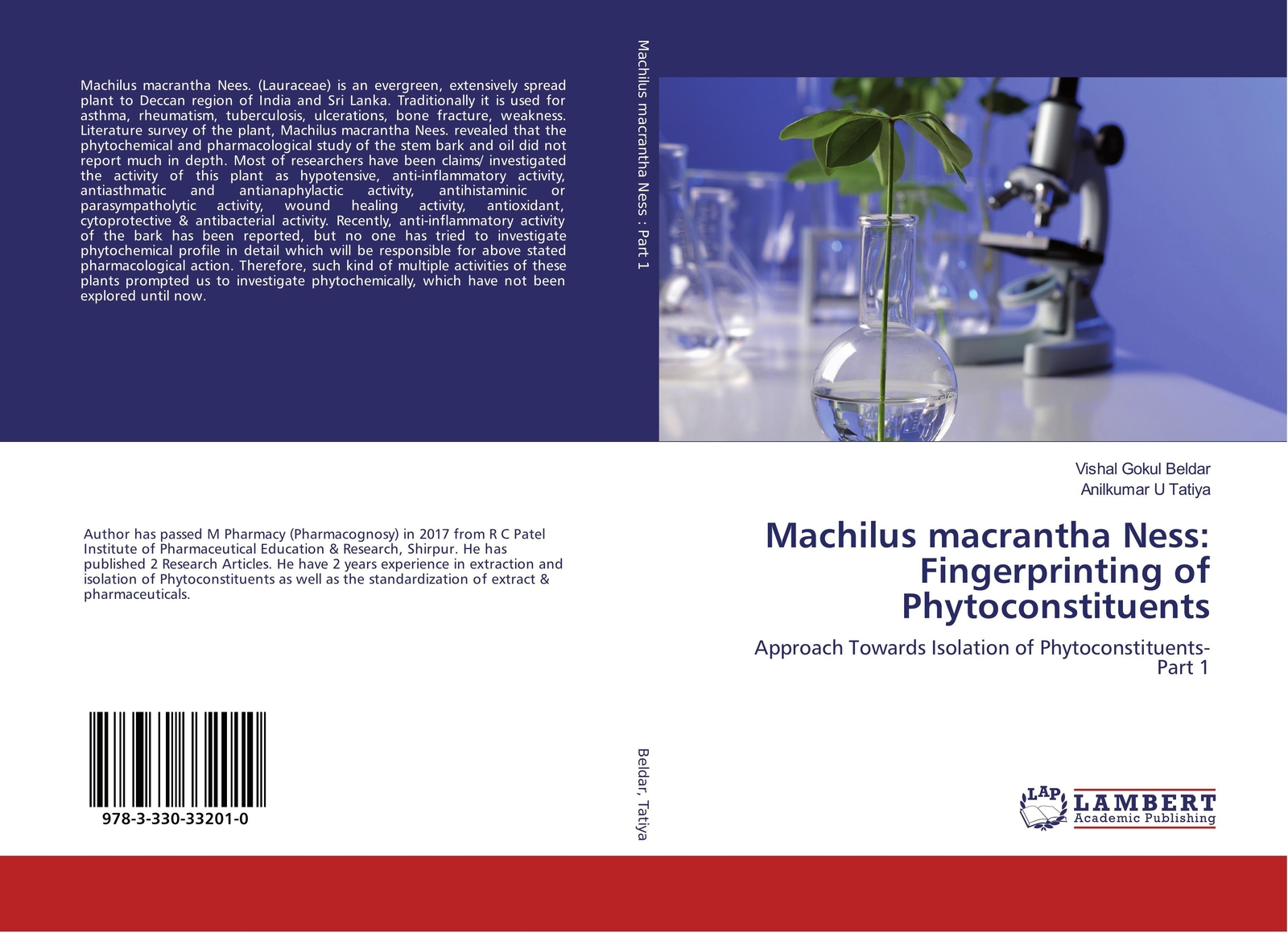 Vishal Gokul Beldar (u. A.) | Machilus Macrantha Ness: Fingerprinting