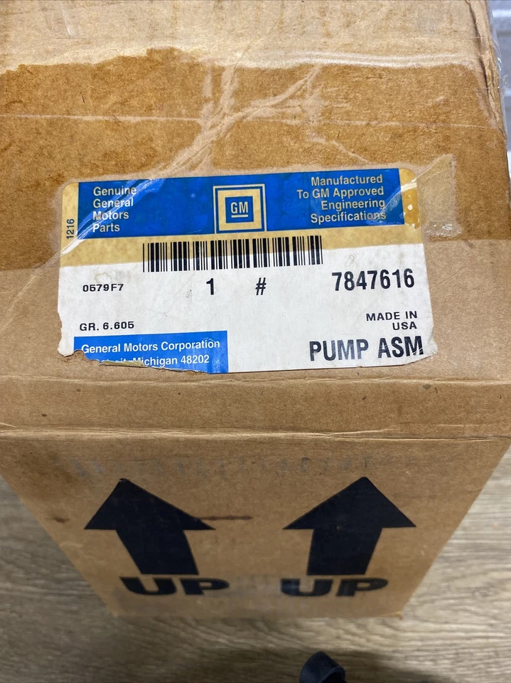 Bomba de dirección asistida GM de fabricante original nuevo con depósito para Chevrolet G10 G20 G30 GMC G1500 Foto 2 de 4