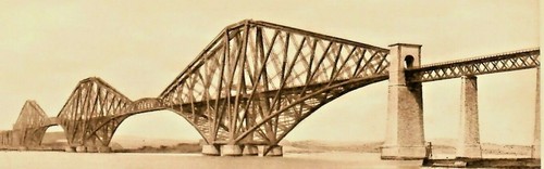 Forth Bridge Edinburgh Scotland by AE. Edwards & Son Postcard First Major Steel - Picture 3 of 4