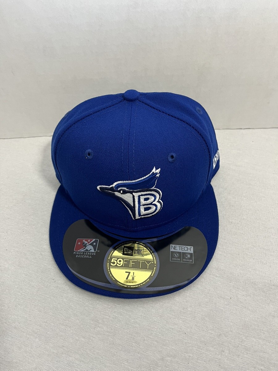 帽子 newera 59FIFTY 7 1/2 game Bluefield Blue Jays NewEra 59Fifty MLB Field Game Blue Fitted Hat