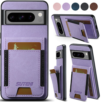 For Google Pixel 10 Pro XL 9 Pro 8 7A  Leather Wallet Stand Case with Card Slot