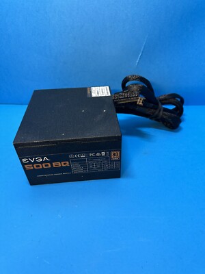 EVGA 500W Desktop Modular PSU ATX Netzteil 110-BQ-0500
