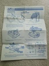 Vintage GI Joe Original Blueprints Instructions S.L.A.M. - C327