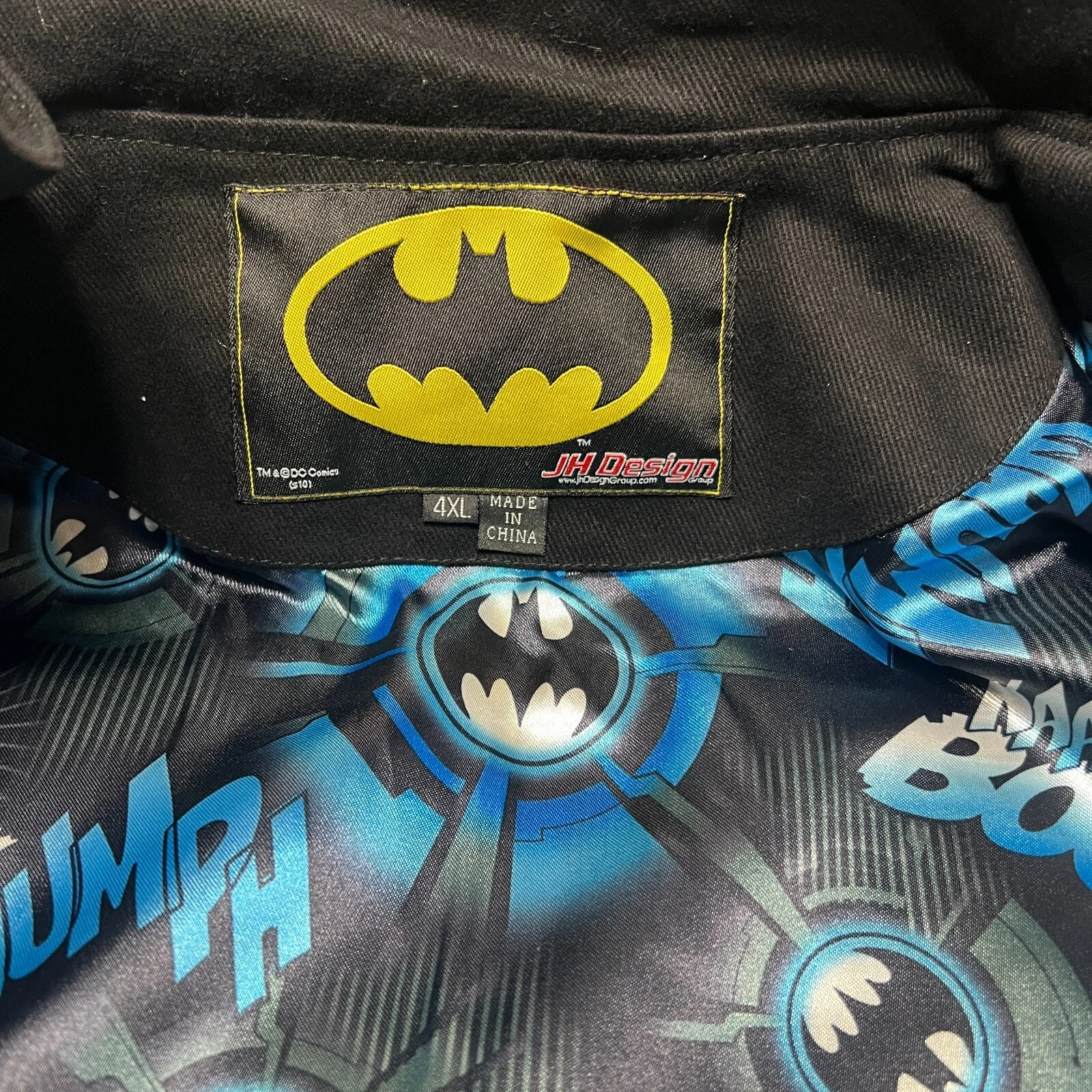 VINTAGE BATMAN GOTHAM GUARDIAN JACKET DC COMICS