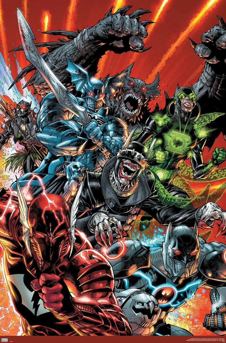 DC Comics The Batman Who Laughs - Group Poster | eBay