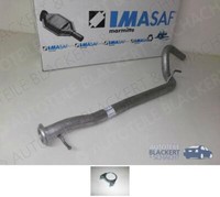 Imasaf Auspuff Mittelrohr für Jeep Wrangler III 2.8 CRD JK Kurzer Radstand 2007-