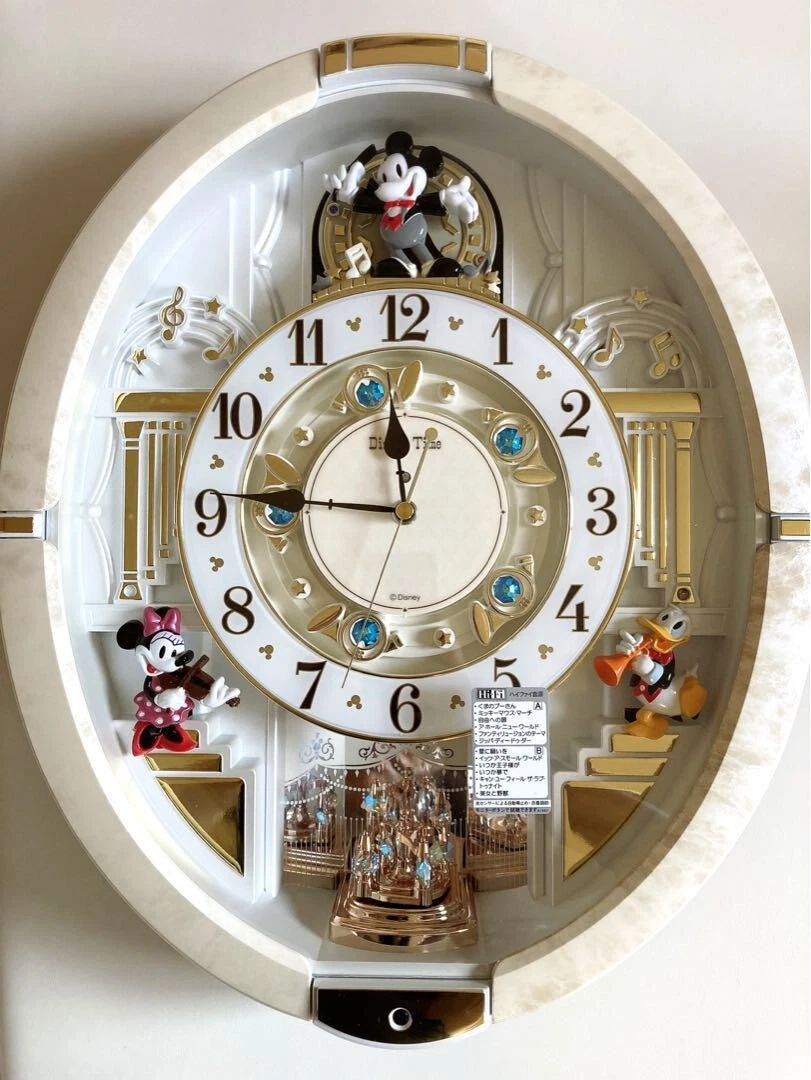 Seiko mickey mouse wall clock sales