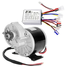 36V 350W 9T Gear Reduction Brush Motor + Controller for Tricycle Go Carts E-bike