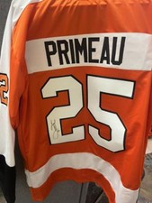 Keith Primeau Philadelphia Flyers Signed replica Jersey COA 