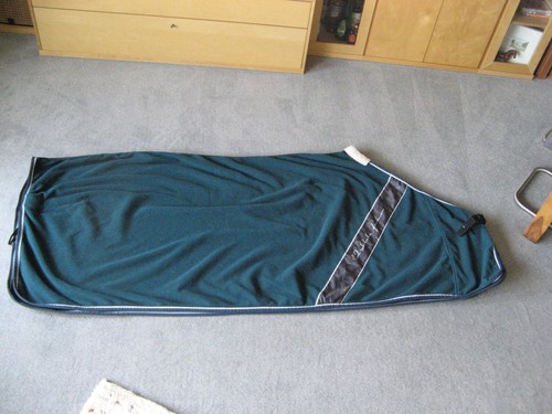 EQUEST ABSCHWITZDECKE professional Alpha Fleece XL / 150 cm petrol-grün - Bild 6 von 11