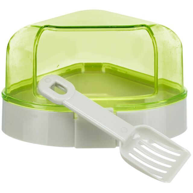 *Corner Potty Toilet + Lid & or Potty Training Litter for Hamsters & Gerbils eBay