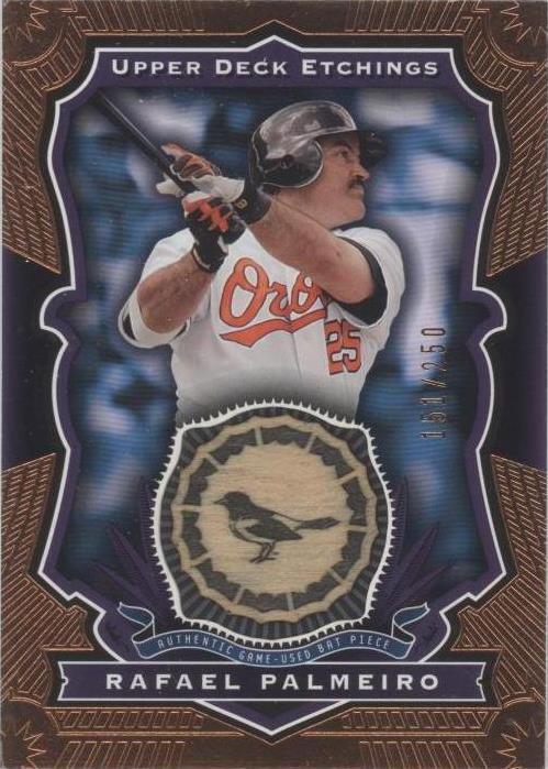 2004 Upper Deck Etchings - Rafael Palmeiro #BE-RP - 1 of 1