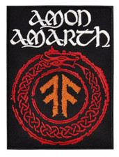 Amon Amarth Patch - Scum Swedish Melodic Death Metal - Viking Metal Band - Logo
