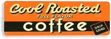 TIN SIGN Cool Coffee Metal Décor Wall Art Store Kitchen Café A306