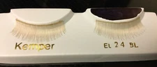 KEMPER EL 24 FULL Upper Doll Eye Lashes BLONDE NEW *Babies by Bernadette*