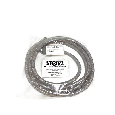 Lot of (2) Karl Storz 12016 E & 12016 F Esophagoscope Tube, Size 11 mm