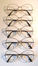 Vintage 5 Pc Lot ELITE OPTICAL Alice 9 56/18 Eyeglass Frame New Old Stock L8