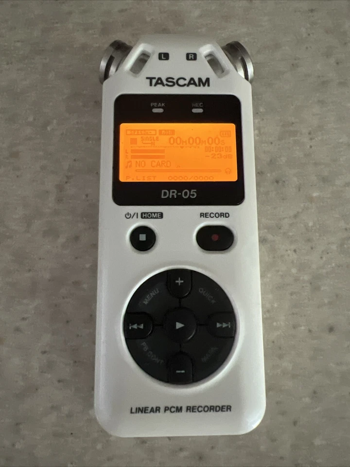 Tascam DR-05 Handheld Audio Recorder White Edition! - Image 3 of 4