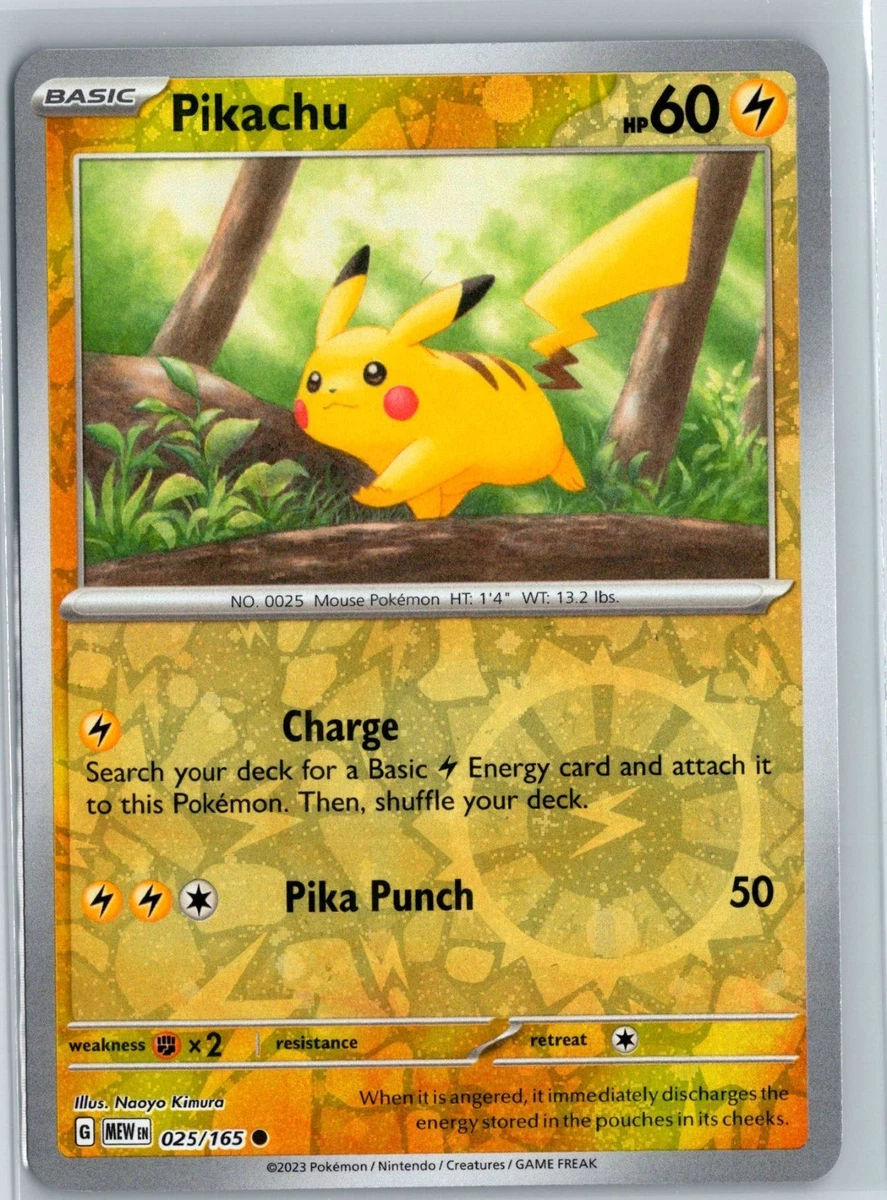 Pikachu 025/165 Miscellaneous Cards & Products for sale | eBay