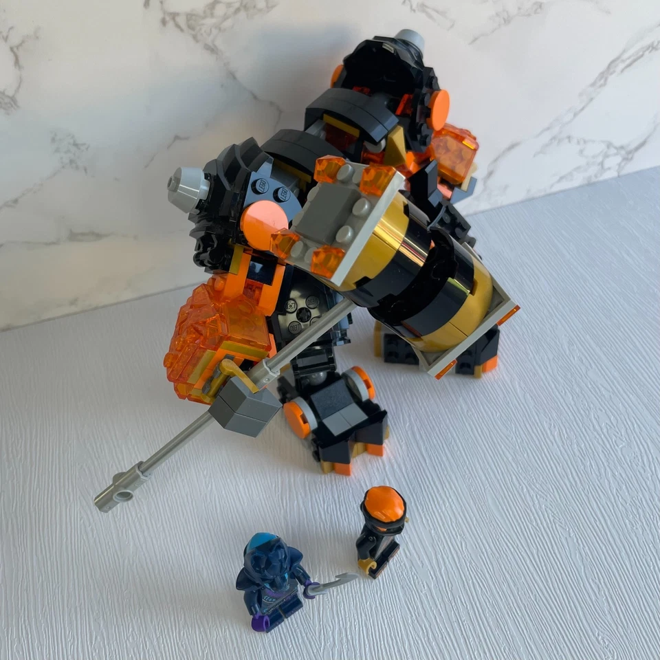LEGO Ninjago Cole's Elemental Earth Mech 71806 Mech only No Minifigures VGC, photo 4 of 5