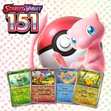 Pokémon 151 SV3.5 Reverse/Holo Singles – Pick Your Rare Collectible Card
