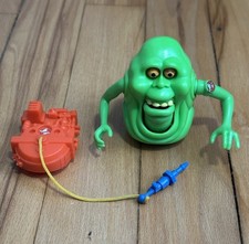 RARE Vintage 1986 Real Ghostbusters Green Ghost RED Proton Pack Slimer - Kenner
