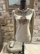 Double D Ranch NWT Wild Rag Top Size S