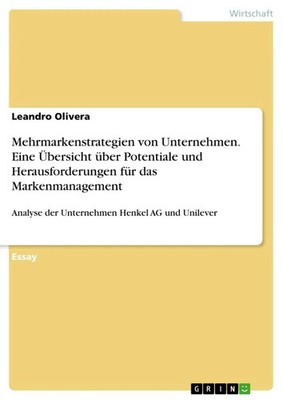 Leandro Olivera | Mehrmarkenstrategien von Unternehmen. Eine Übersicht über...