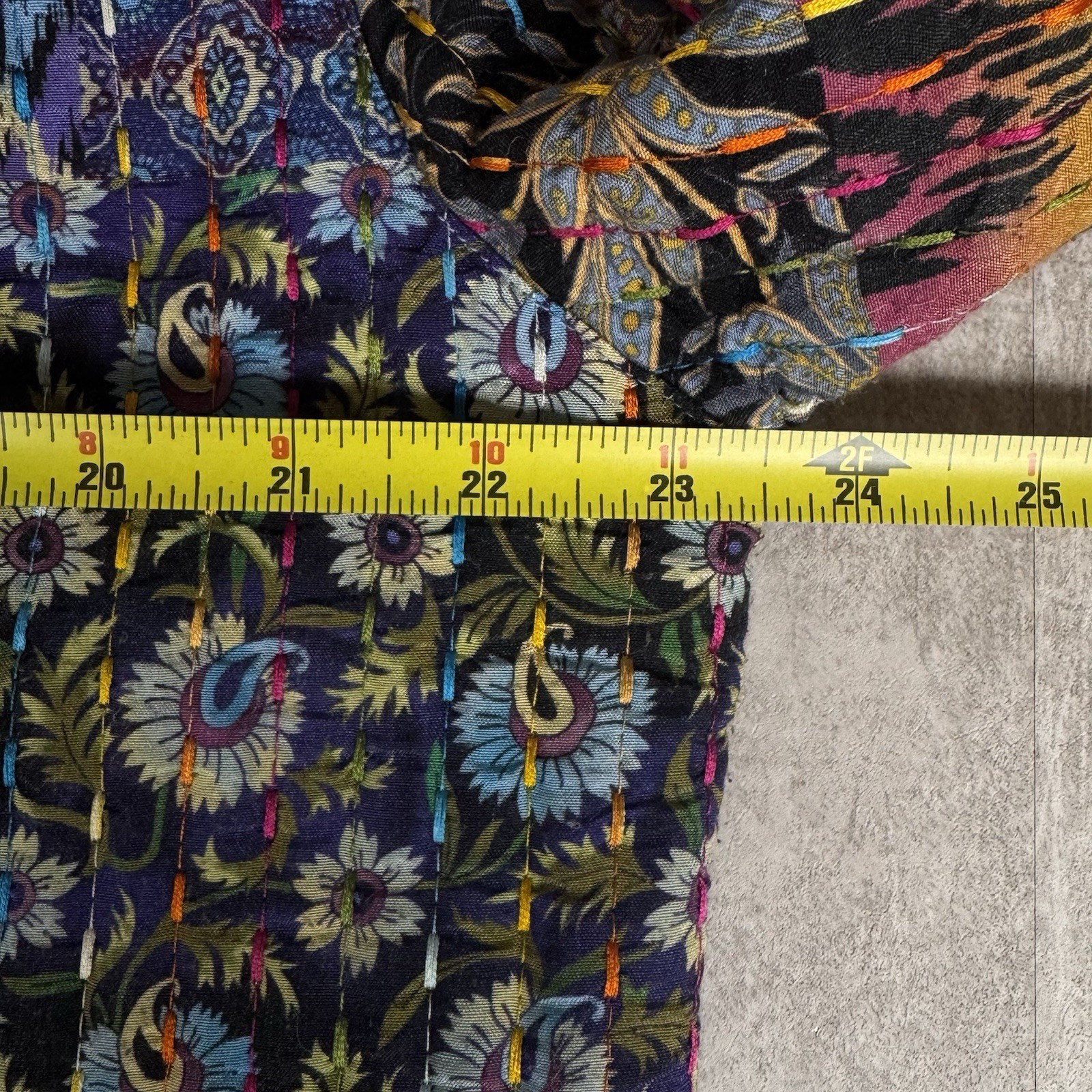 John Mark Women’s Patchwork Quilted Jacket | Boho… - image 9