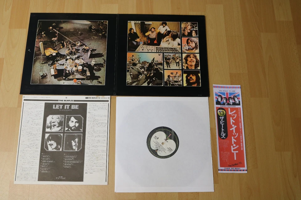 The Beatles –"Let it be"  Vinyl EAS-80561  Japan Pressung OBINachdr. & Insert NM - Bild 2 von 3