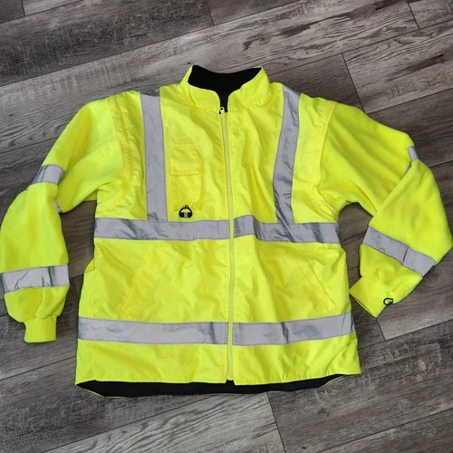 Portwest S427 Hi-Vis Breathable 7-in-1 Traffic Jacket / Vest Waterproof XL video thumbnail