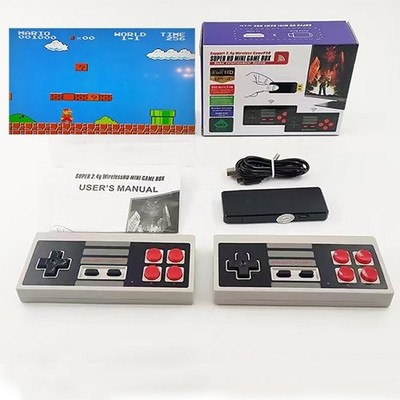EXTREME Mini Video Game Box HD 1080P w/ 2 Wireless Gamepads Plug & Play