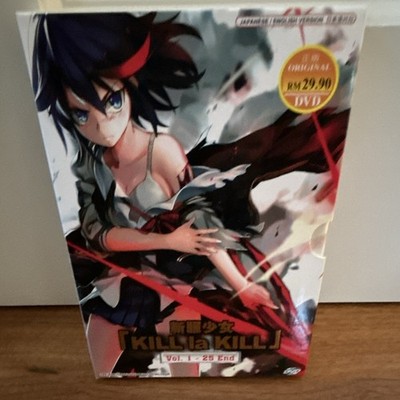 Kill la Kill DVD TV Series (Vol. 1-25 End) 3-Disc Japanese/English Anime