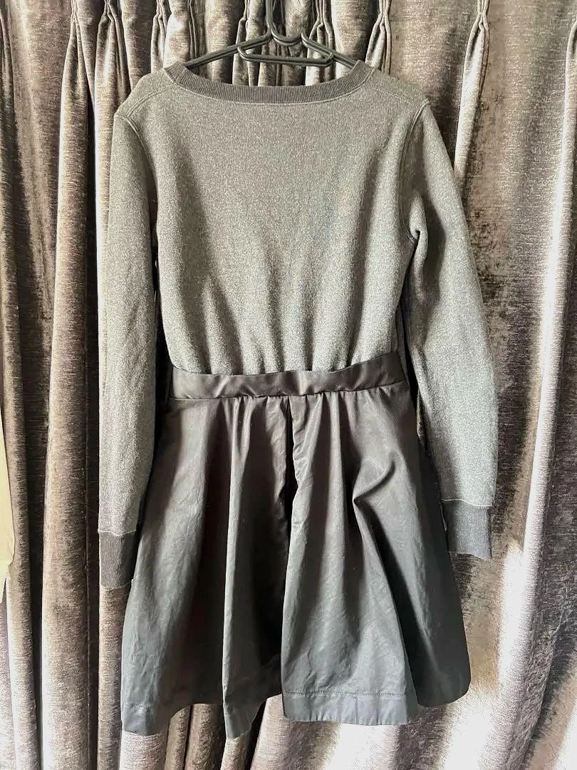 Abito grigio sacai docking taglia 2