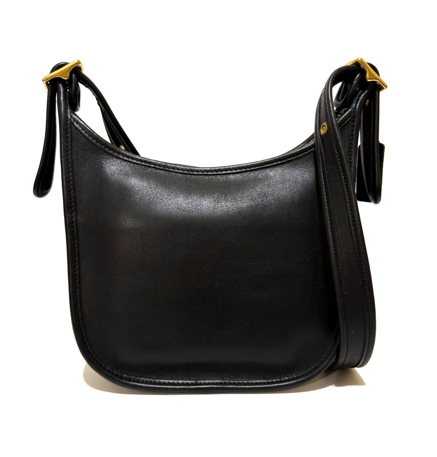 NICE Coach 1990's Vintage Blk Leather Janice Legacy Crossbody Bag 9950 USA Rare