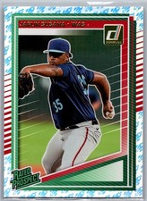 2025 Donruss Rockets #140 Jarlin Susana Parallel,Rookie Washington Nationals