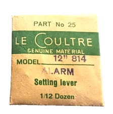 Jaeger LeCoultre 814 Setting Lever alarm watch part #25