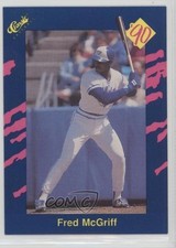1990 Classic Fred McGriff #19 HOF 02v3
