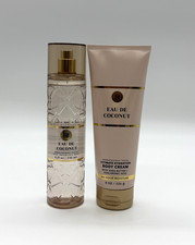 Bath  Body Works EAU DE COCONUT Body Mist  Body Cream Set
