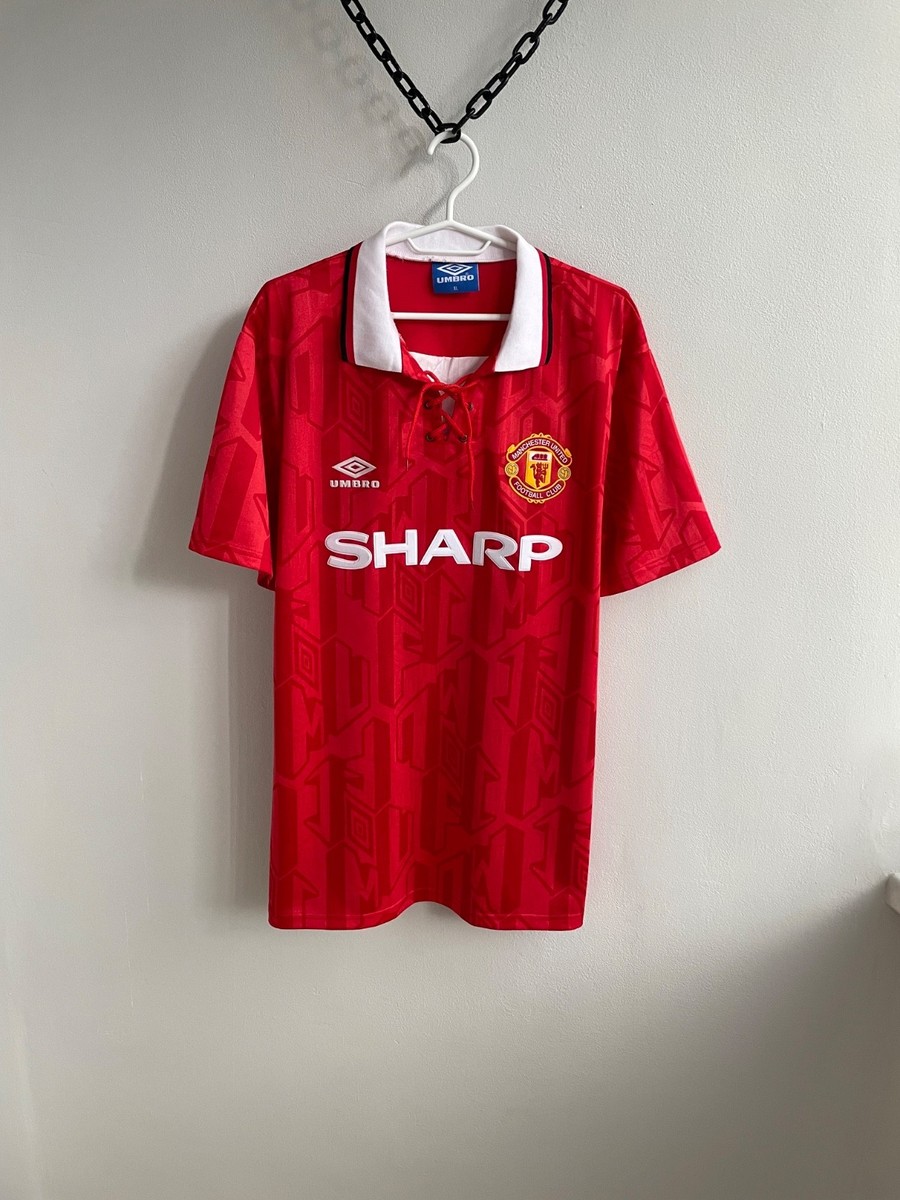 MANCHESTER UNITED 1992 1993 1994 Home Football Shirt Soccer Jersey