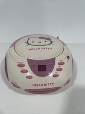 2013 Sanrio Hello Kitty AM/FM CD Player Stereo