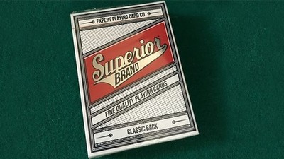 Überlegene unsichtbare (rote) Spielkarten von Expert Playing Card Co, Sammlerstück
