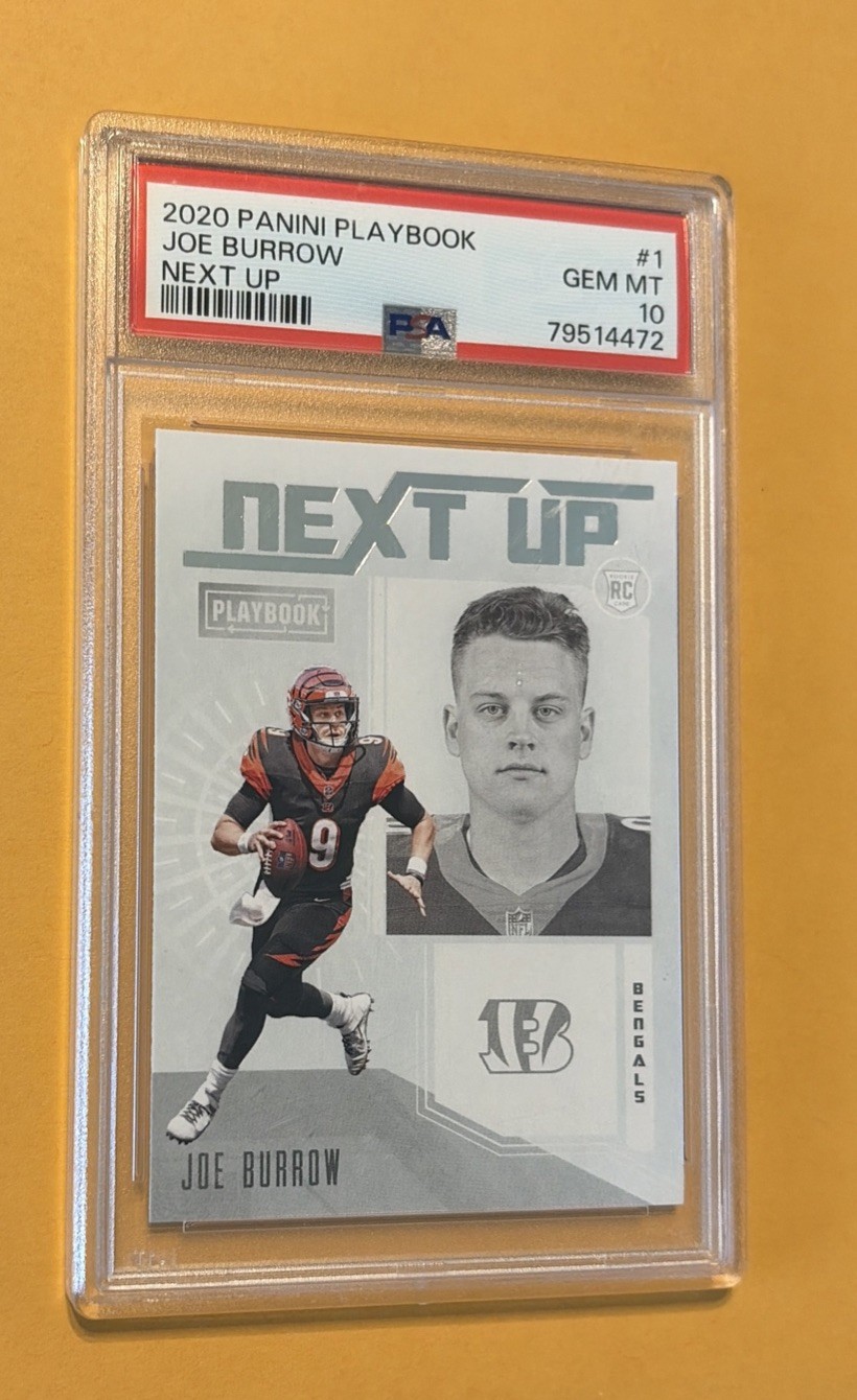 Joe Burrow Panini Playbook Next Up #1 Base