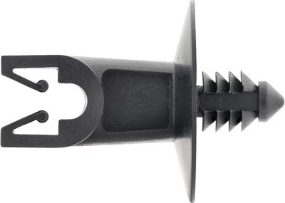 Black Nylon 3/16 Brake Line Mounting Clip, Single  - Bag of 10