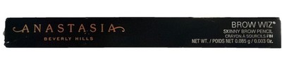 Anastasia Beverly Hills Brow Wiz Skinny Brow Pencil Dark Brown Full Size NIB New