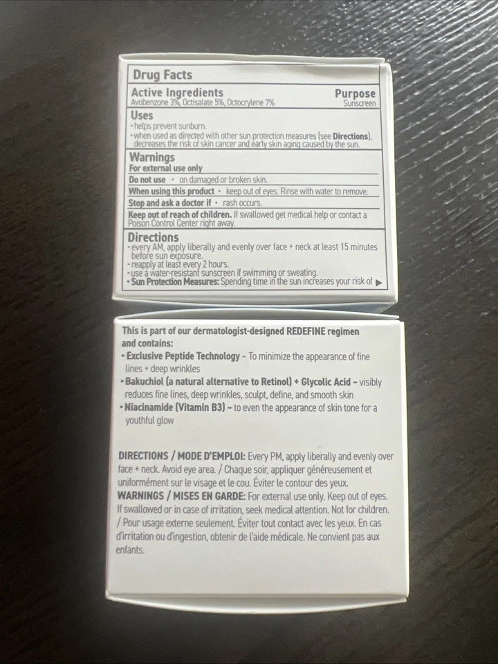 Exp 12/2026 Rodan + Fields REDEFINE Triple Defense & Overnight Restorative Cream - Image 2 of 4